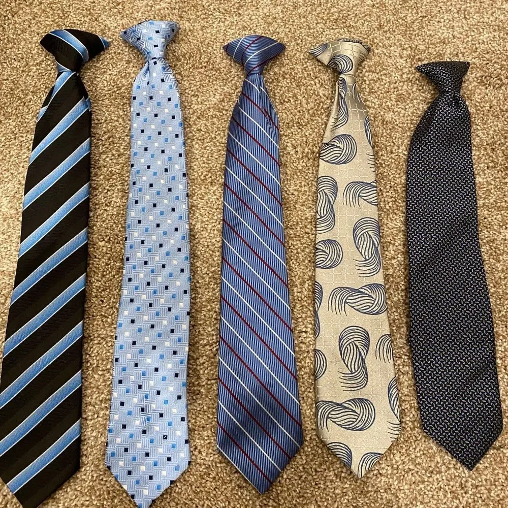 Boys Clip ties